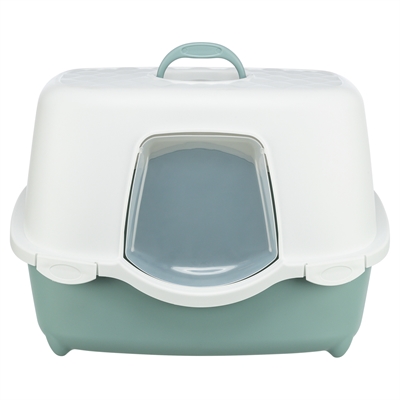 Trixie Kattenbak Davio Groen / Wit 56x39x39 CM