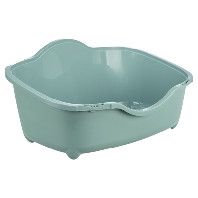 Trixie Kattenbak Davio Groen/Wit 56x39x39 cm met kap
