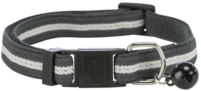 Trixie Elastische Kattenhalsband Strepen Assorti 4 ST
