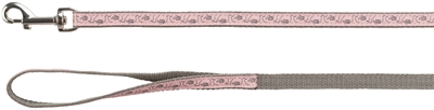 Trixie Kattentuig met Riem Grijs/Roze 27-45 cm 120 cm