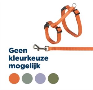 Trixie Kattentuig Met Riem Assorti 27-45 Cm/13 Mm 120 CM