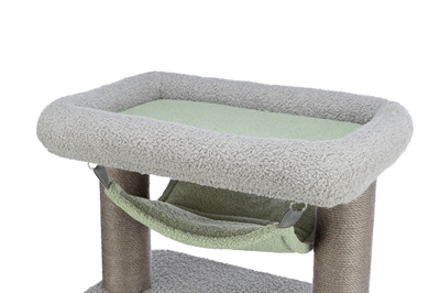 Trixie Kitten Krabpaal Lunito 71 cm Grijs/Mintgroen
