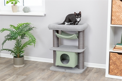 Trixie Kitten Krabpaal Lunito 71 cm Grijs/Mintgroen