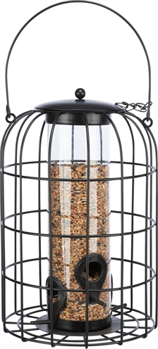 Trixie Voerdispenser voor Tuinvogels Zwart 26x17x17 CM