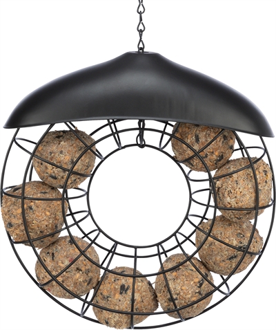Trixie Mezenbolhouder Rond Zwart 24x8x8 cm 2 st