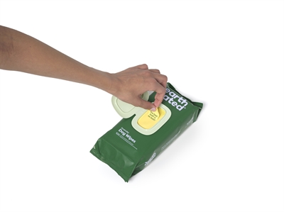 Earth Rated Dog Wipes Lavendel 100 st 20,5x20,5 cm Composteerbaar