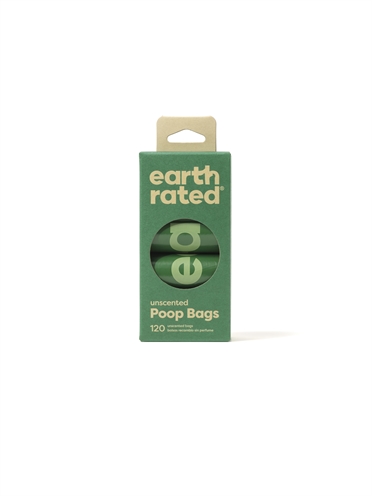 Earth Rated Poepzakjes Gerecycled 8x15 stuks