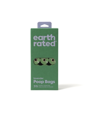 Earth Rated Poepzakjes Lavendel Gerecycled 21x15 stuks