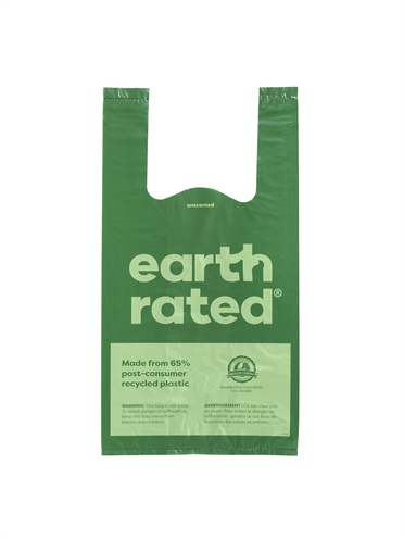 Earth Rated Poepzakjes met Handvaten 120 ST Geurloos Gerecycled