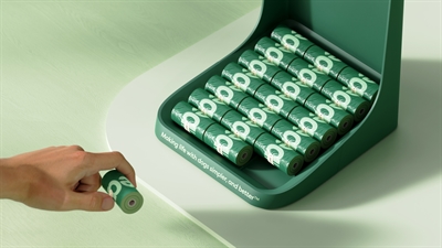 Earth Rated Poepzakjes Geurloos 21 Stuks voor Display