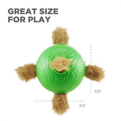 Outward Hound Nina Ottosson Snuffle N' Treat Bal Groen 16 cm