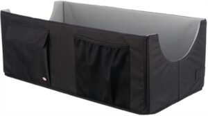 Trixie Autostoel Hond Dubbel Zwart / Grijs 80x39x28 CM