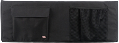 Trixie Autostoel voor Honden Dubbel Zwart/Grijs 80x39x28 cm
