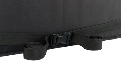 Trixie Autostoel voor Honden Dubbel Zwart/Grijs 80x39x28 cm