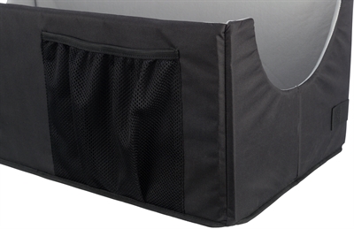 Trixie Autostoel voor Honden Dubbel Zwart/Grijs 80x39x28 cm