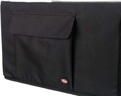 Trixie Autostoel voor Honden Dubbel Zwart/Grijs 80x39x28 cm
