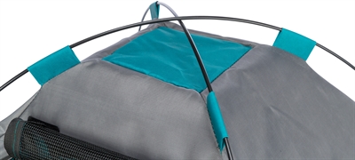 Trixie Hondentent Donkergrijs/Petrol 47x47x34 cm — Comfortabele plek voor je hond