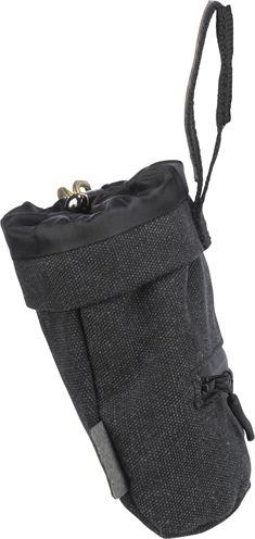 Trixie Be Nordic Snackzakje Zwart 10x10x14 cm met poepzakjesdispenser