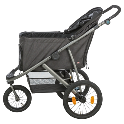 Trixie Hondenbuggy Zwart tot 20 kg 60x120x112 cm