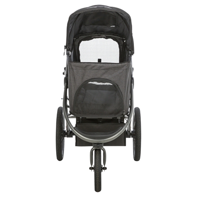 Trixie Hondenbuggy Zwart tot 20 kg 60x120x112 cm