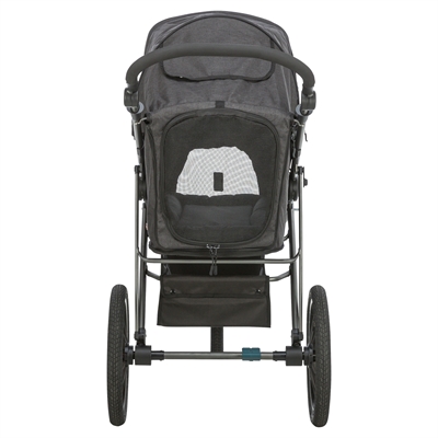 Trixie Hondenbuggy Zwart tot 20 kg 60x120x112 cm