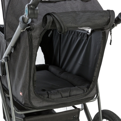 Trixie Hondenbuggy Zwart tot 20 kg 60x120x112 cm