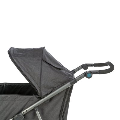 Trixie Hondenbuggy Zwart tot 20 kg 60x120x112 cm
