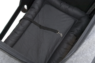 Trixie Fietskar Grijs/Salie 71x85-138x95 cm voor honden