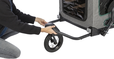 Trixie Joggingkit voor Fietskar Grijs/Salie 12800