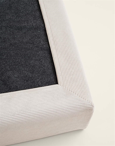Bia Bed Rib Hoes Hondenmand Zand 85x70x15 cm — Comfortabele plek voor jouw hond