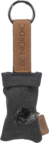 Trixie Be Nordic Poepzakhouder Met 20 Poepzakjes Zwart Met 20 Zakjes