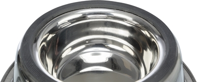 Trixie Slow Feeding Voerbak RVS 17 cm 0,6 ltr