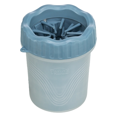 Trixie Pootreiniger Hond Silicone/PP Blauw 11 cm