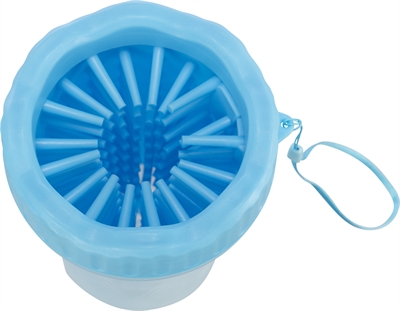 Trixie Pootreiniger Hond Silicone/PP Blauw Medium/Large 15 cm