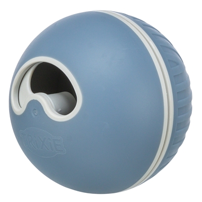 Trixie Snackbal Hond Kunststof/TPR Blauw 7,5 cm