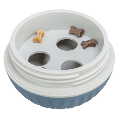 Trixie Snackbal Hond Kunststof/TPR Blauw 7,5 cm