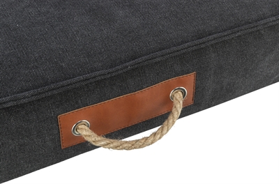 Trixie Be Nordic Hondenmatras Fohr Zwart 80x55 cm — Comfortabele plek voor je hond