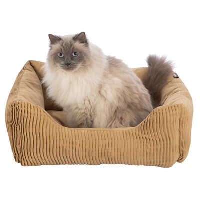 Trixie Hondenmand Marley Soft Oker 100x70 cm — Comfortabele plek voor jouw hond