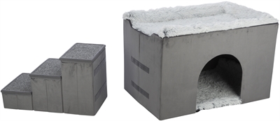 Trixie Hondenmand Huis Harvey met Trap 154x60x60 cm — Geborgen plek voor jouw hond