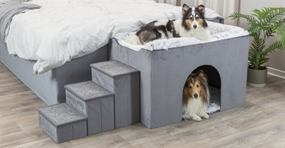 Trixie Hondenmand Huis Harvey met Trap 154x60x60 cm — Geborgen plek voor jouw hond
