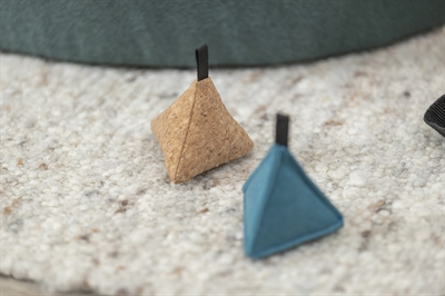 Trixie Kattenspeelgoed Piramide Vilt Catnip 7 cm 4 st