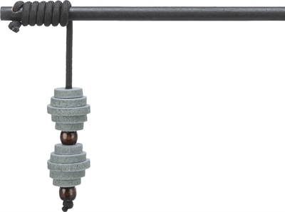 Trixie Kattenspeelgoed Speelhengel Halter Vilt/Hout 40 cm