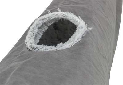 Trixie Katten Speeltunnel Harvey Pluche Grijs 116x27 cm