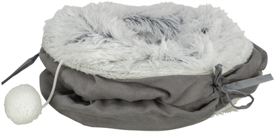 Trixie Katten Speeltunnel Harvey Pluche Grijs 116x27 cm