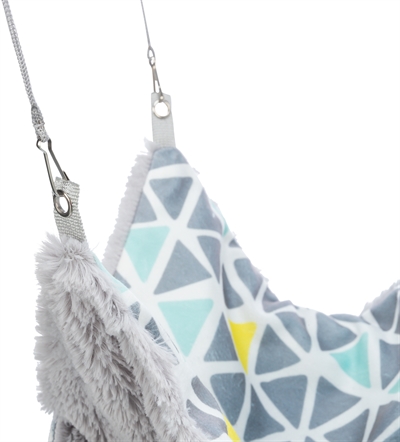 Trixie Hangmat Sunny Pluche 30x30 cm voor Grote Hamsters