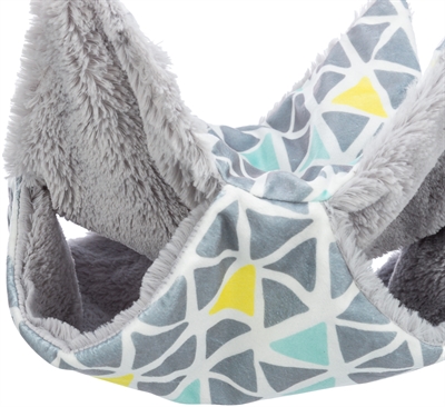 Trixie Hangmat Sunny Pluche 30x30 cm voor Grote Hamsters
