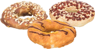 Trixie Honden Donuts Mix Assorti 10 cm 100 gr - 50 st