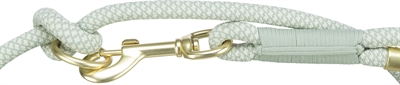 Trixie Soft Rope Hondenriem Verstelbaar 200x1 cm Saliegroen/Mint