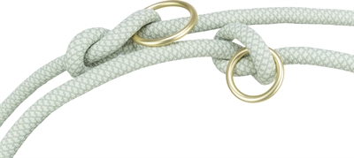 Trixie Soft Rope Hondenriem Verstelbaar 200x1 cm Saliegroen/Mint