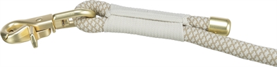 Trixie Soft Rope Hondenriem Verstelbaar 200x1 cm Grijs/Lichtgrijs